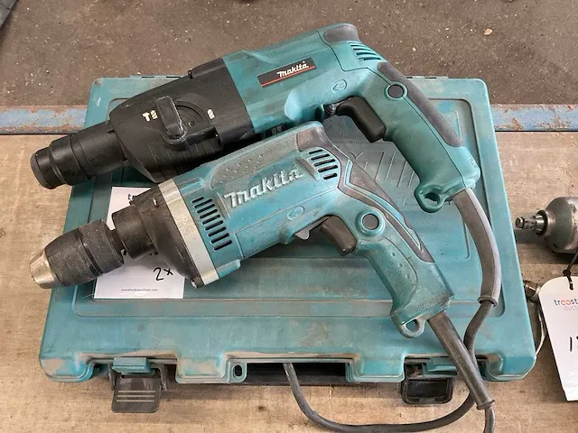 Makita boormachine (2x) - afbeelding 1 van  5