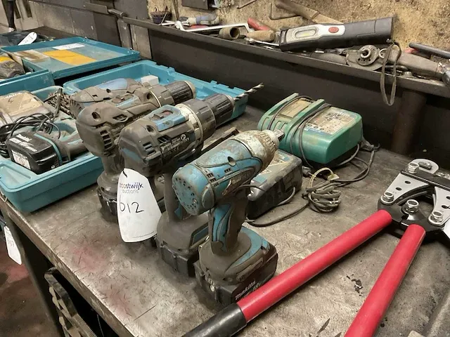 Makita boormachine (4x) - afbeelding 1 van  8