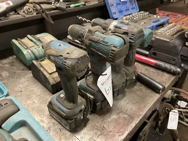 Makita boormachine (4x) - afbeelding 2 van  8