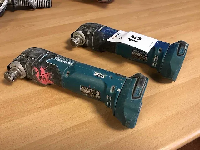 Makita btm51 multi-tool (2x) - afbeelding 2 van  5