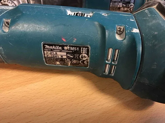 Makita btm51 multi-tool (2x) - afbeelding 4 van  5