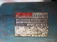 Makita cirkelzaagmachine type 2414nb incl. toebehoren - afbeelding 3 van  6