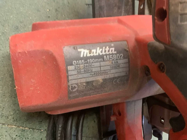 Makita cirkelzaagmachine - afbeelding 3 van  3
