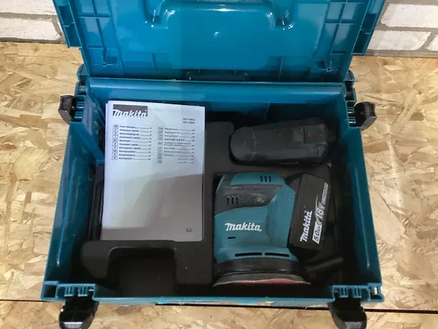 Makita dbo180 schuurmachine accu - afbeelding 4 van  5