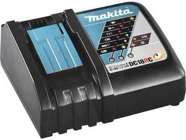 Makita dc18rc acculader - afbeelding 1 van  2