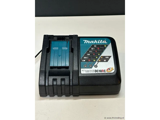 Makita dc18rc acculader - afbeelding 1 van  3