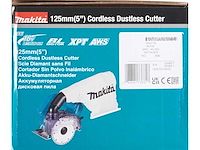 Makita dcc500z 40mm 18v accu diamantsnijder / diamantslijper - afbeelding 6 van  6