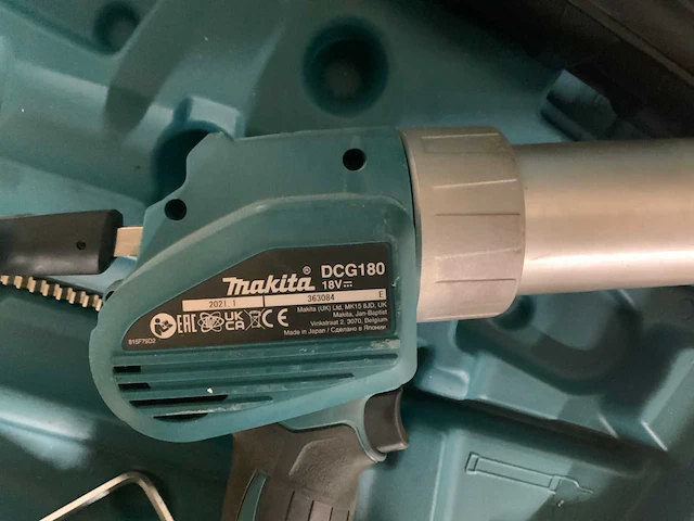 Makita dcg180 accu lijmkit spuit - afbeelding 3 van  4