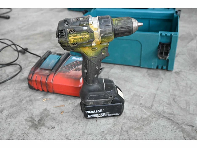 Makita ddf 484 18v boormachine - afbeelding 2 van  4