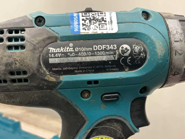 Makita ddf343 schroefboormachine - afbeelding 3 van  5