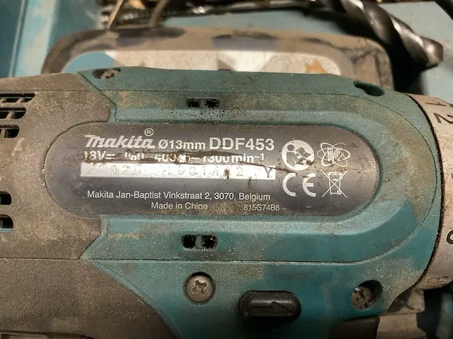 Makita ddf453 boormachine - afbeelding 6 van  6