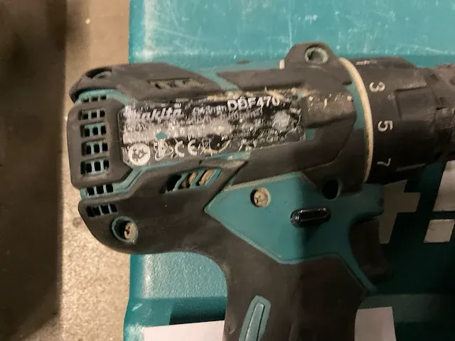 Makita ddf470 schroefboormachine - afbeelding 4 van  4