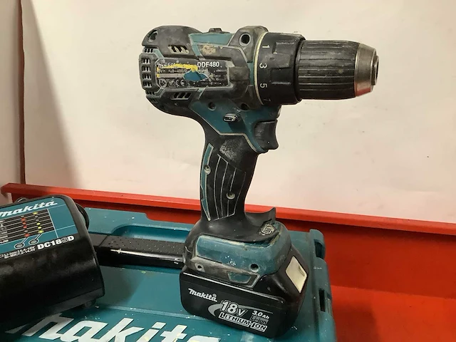 Makita ddf480 boormachine - afbeelding 4 van  5