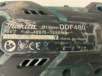 Makita ddf480 schroefboormachine - afbeelding 4 van  5