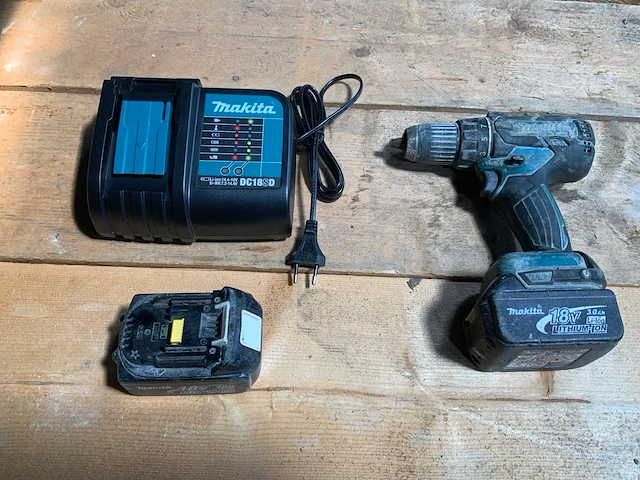 Makita ddf480 schroefboormachine - afbeelding 1 van  5