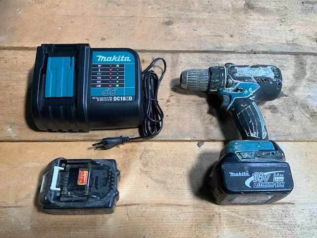Makita ddf480 schroefboormachine - afbeelding 1 van  5