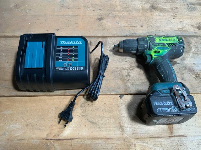 Makita ddf480 schroefboormachine - afbeelding 1 van  3