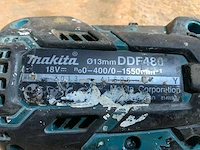 Makita ddf480 schroefboormachines - afbeelding 3 van  5