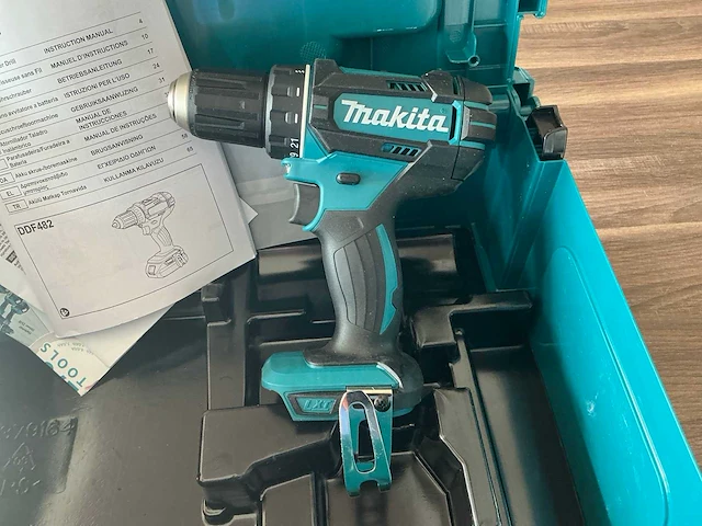 Makita ddf482 lxt 18v accu schroefmachine - afbeelding 3 van  6