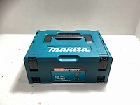 Makita ddf482rfj accu-schroefboormachine body + 2x 3ah accu + lader + koffer - afbeelding 2 van  4
