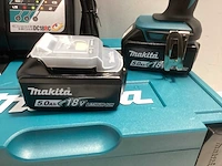 Makita ddf482rtj 18v li-ion accu boor-/schroefmachine set (2x5ah) accu in mbox - afbeelding 2 van  3