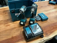 Makita ddf484 en dtd153 boormachine en slagschroefmachine - afbeelding 1 van  4