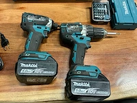 Makita ddf484 en dtd153 boormachine en slagschroefmachine - afbeelding 3 van  4