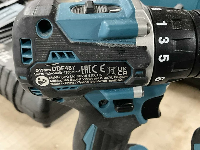 Makita ddf487 schroefboormachine (2x) - afbeelding 6 van  7