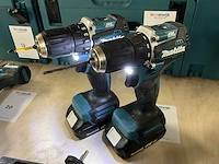 Makita ddf487 schroefboormachine (2x) - afbeelding 2 van  6