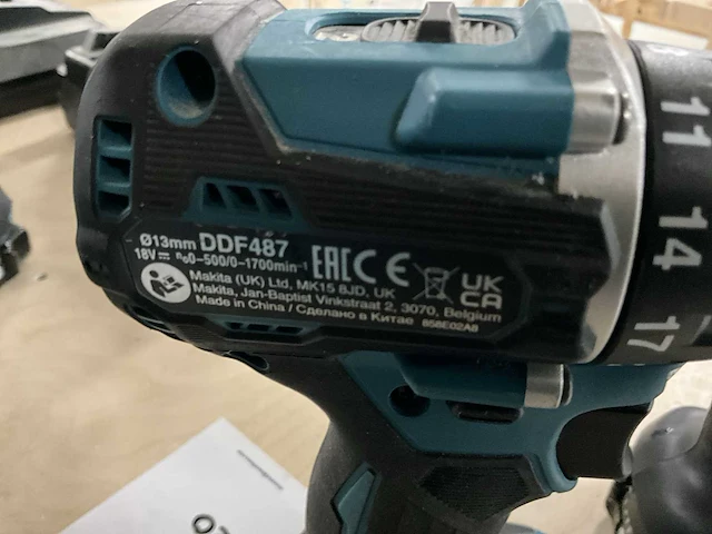Makita ddf487 schroefboormachine (3x) - afbeelding 3 van  5