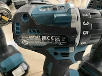 Makita ddf487 schroefboormachine (3x) - afbeelding 4 van  5