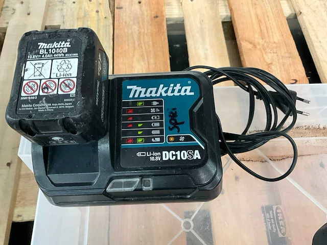 Makita df332d boormachine (2x) - afbeelding 6 van  7