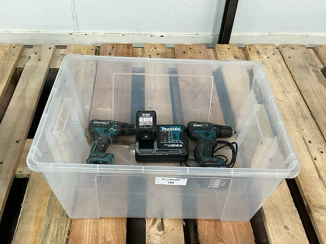 Makita df332d boormachine (2x) - afbeelding 7 van  7