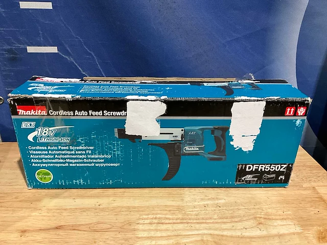Makita dfr550z accu gipsschroefmachine / bandschroefmachine - afbeelding 5 van  5