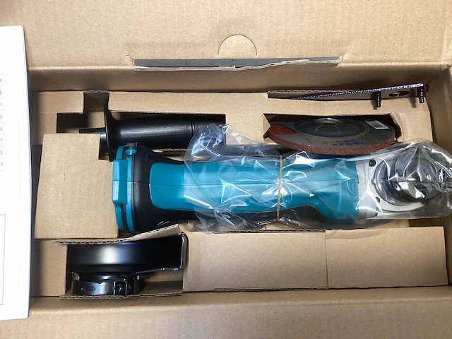 Makita dga452z haakse slijper 18v - afbeelding 4 van  4