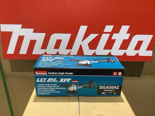 Makita dga504z 18v lxt accu slijpmachine / haakse slijper - afbeelding 2 van  6