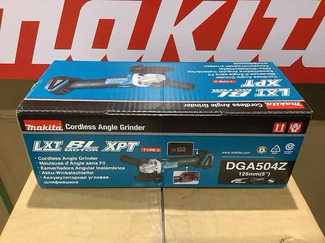 Makita dga504z 18v lxt accu slijpmachine / haakse slijper - afbeelding 5 van  6