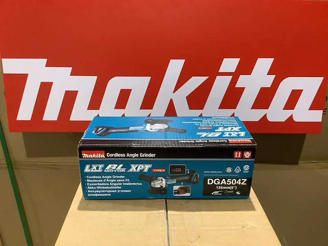 Makita dga504z 18v lxt accu slijpmachine / haakse slijper - afbeelding 4 van  6