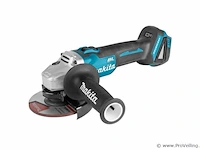 Makita dga504z haakse slijper body