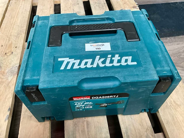 Makita dga506 haakse slijpmachine - afbeelding 7 van  7