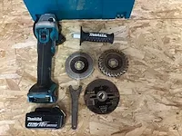 Makita dga511rtj haakse slijper op accu - afbeelding 2 van  6