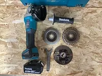 Makita dga511rtj haakse slijper op accu - afbeelding 4 van  6