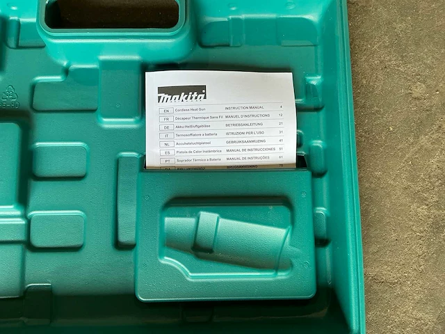Makita dhg181zk heteluchtpistool - afbeelding 4 van  6