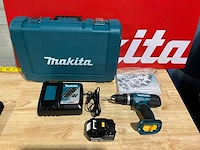 Makita dhp453 accu klopboor-/schroefmachineset - afbeelding 1 van  5