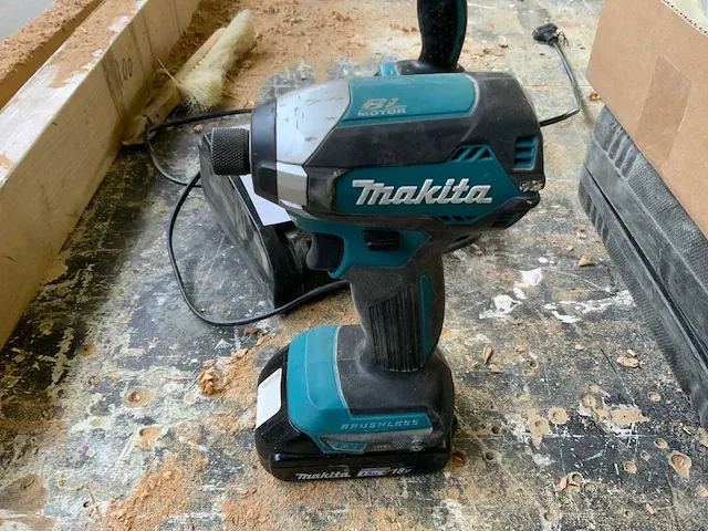 Makita dhp453 boormachine en slagschroef machine (2x) - afbeelding 5 van  8