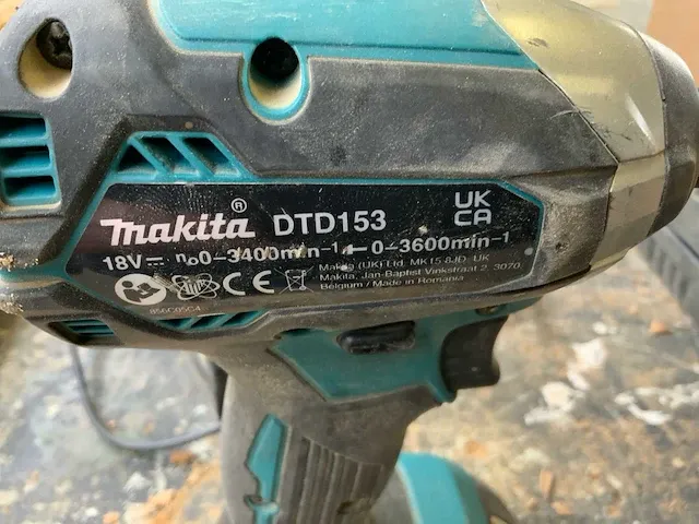 Makita dhp453 boormachine en slagschroef machine (2x) - afbeelding 7 van  8