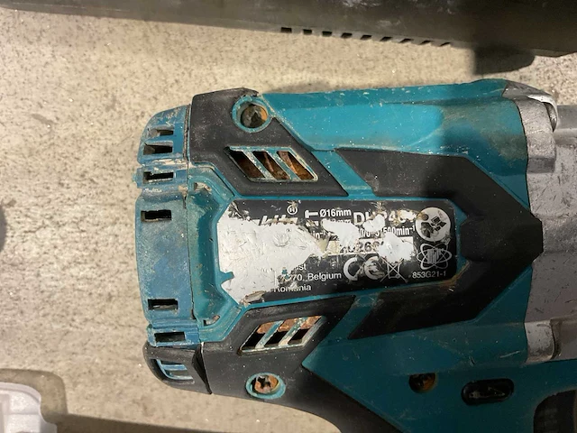 Makita dhp458 slagschroever + boormachine - afbeelding 4 van  4