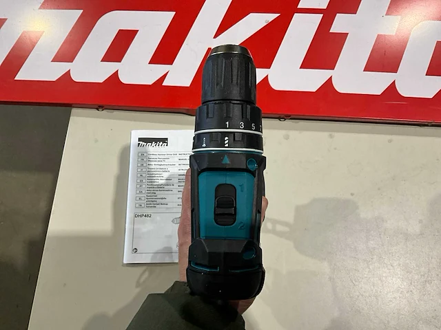 Makita dhp482 accu klopboor-/schroefmachine - afbeelding 3 van  5