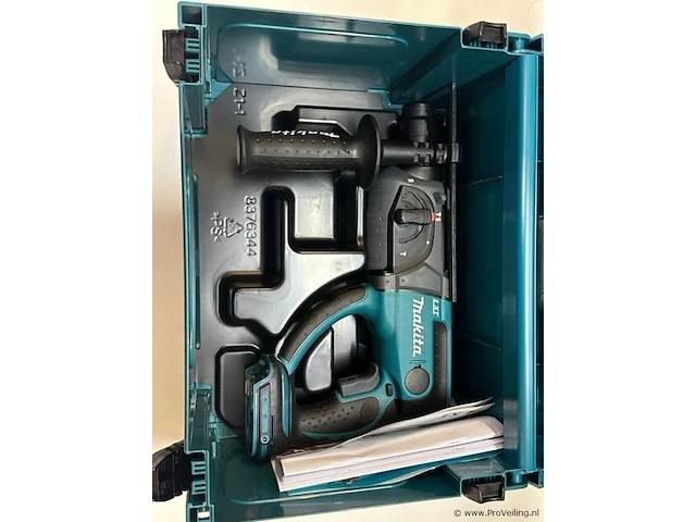 Makita dhr202zj accu combihamer in kist - afbeelding 3 van  4