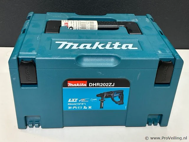 Makita dhr202zj accu combihamer in kist - afbeelding 4 van  4